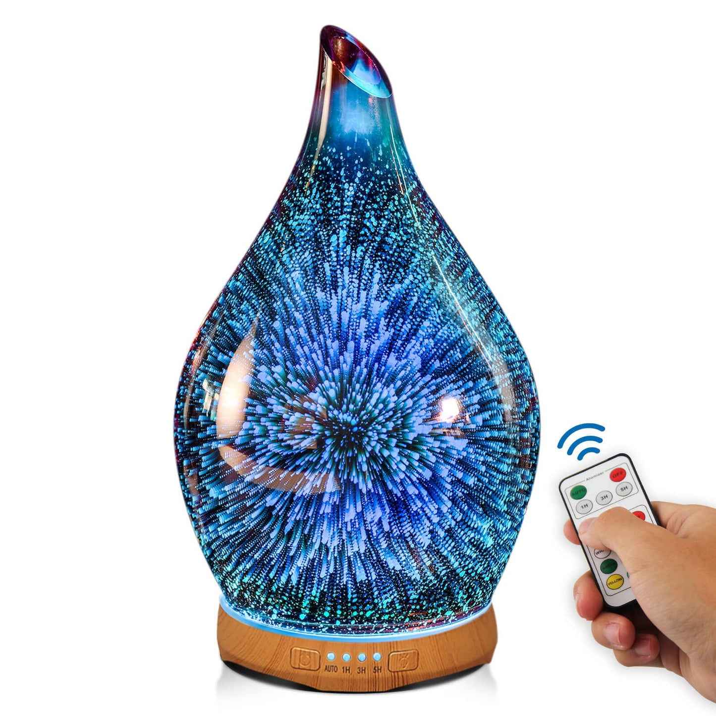 Porseme 280ml Essential Oil Diffuser - Ultrasonic Humidifier with Remote Control