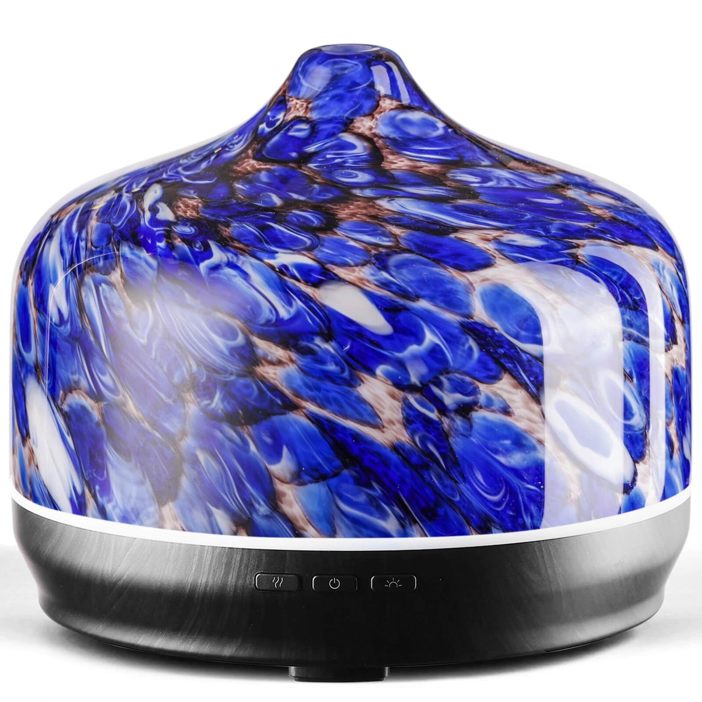 Porseme 500ml Glass Essential Oil Diffuser | Ultrasonic Cool Mist, Auto-Off