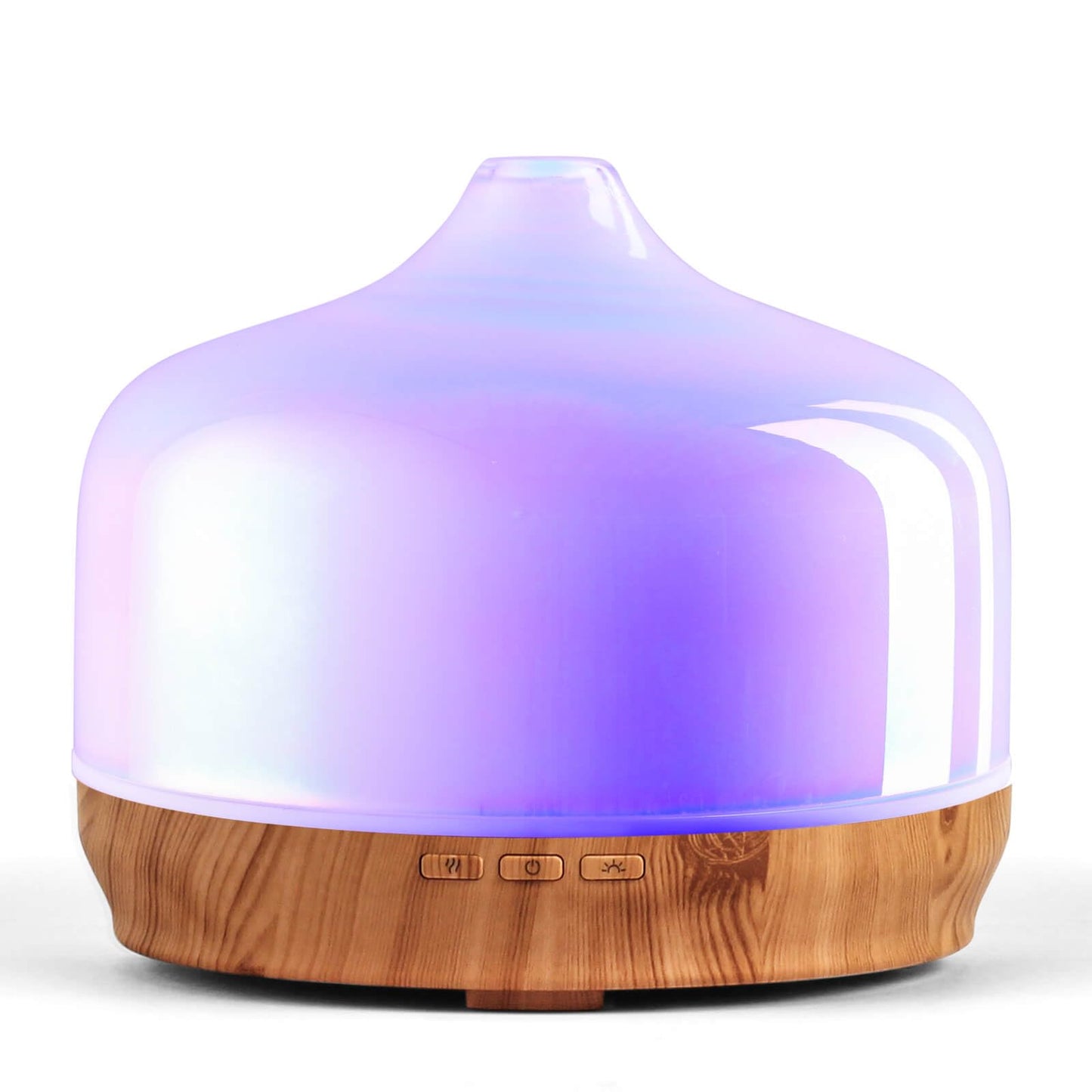 Porseme 500ml Glass Essential Oil Diffuser | Ultrasonic Humidifier