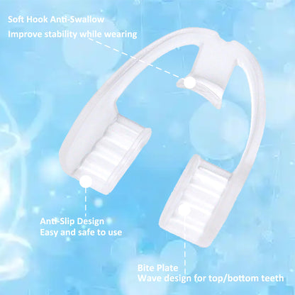 Mouth Guard for Grinding & Clenching Teeth – Portable Case, BPA Free, Disposable (10 Count)