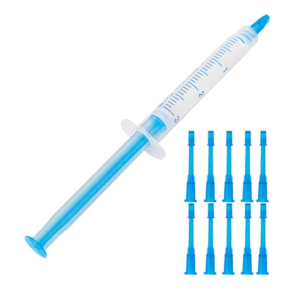 20pcs 3mL Teeth Whitening Gel Syringes – 35% Carbamide Peroxide Home Kit