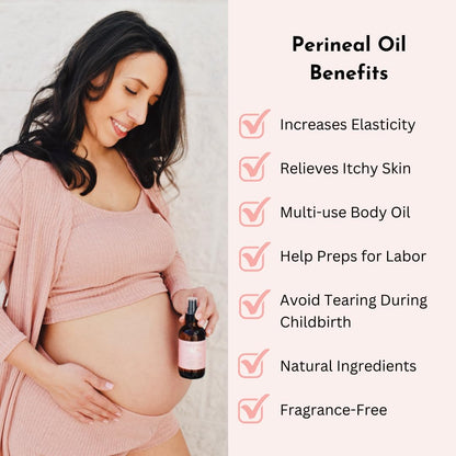 Organic Perineal Massage Oil Spray – Irene Organics (Pregnancy & Postpartum)