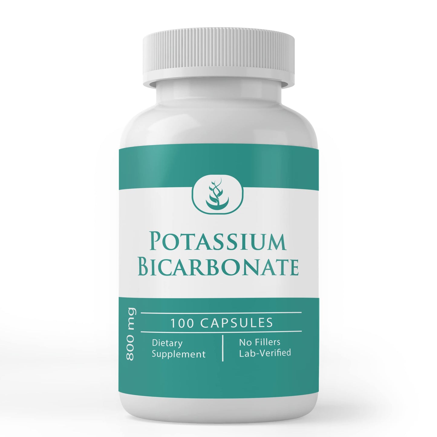 Potassium Bicarbonate Capsules – Pure Original Ingredients | 100 Capsules | Lab Verified