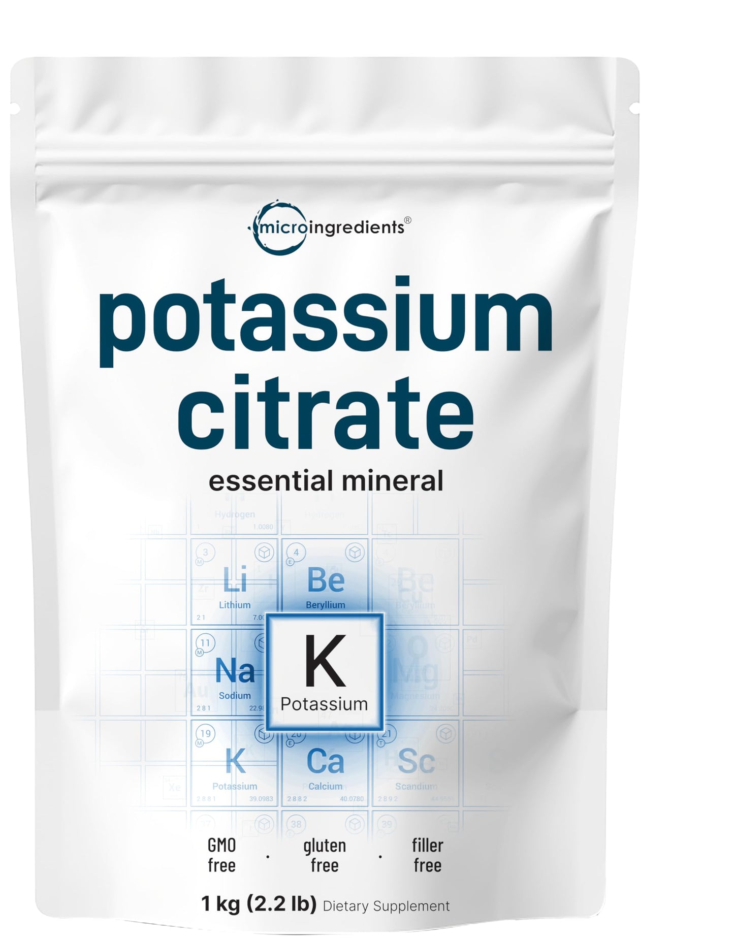 US Origin Potassium Citrate Powder 1 kg | Hydration Electrolyte Supplement