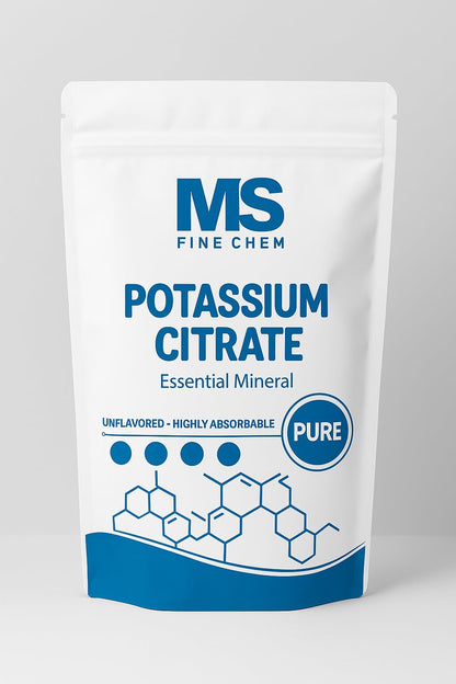 Potassium Citrate Powder 500g | Electrolyte Supplement | Vegan Friendly