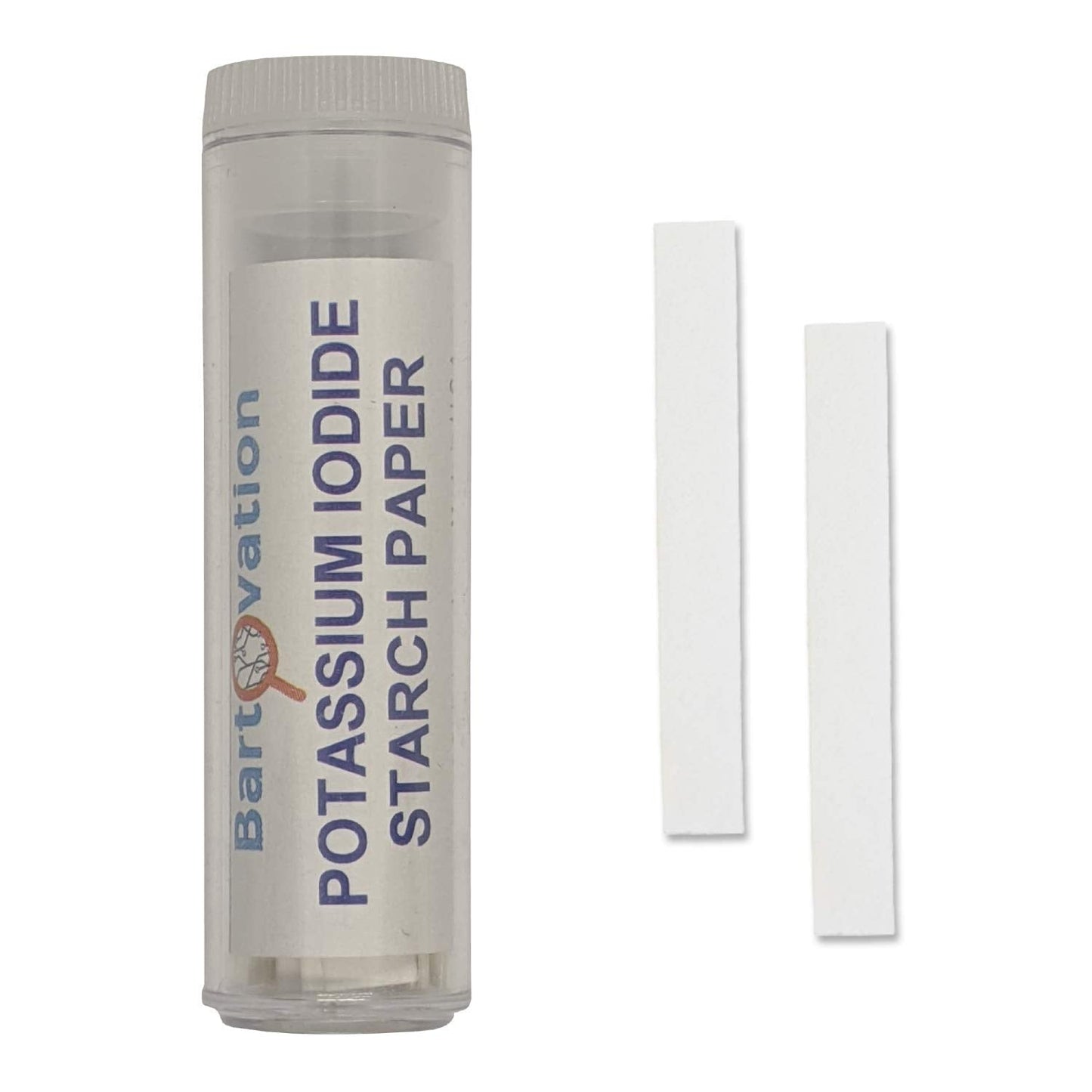 Potassium Iodide Starch Oxidizer Test Paper – Vial of 100 Strips for Chlorine, Iodine & Peroxide Detection