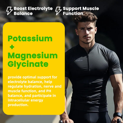 Potassium Magnesium Gummies – Magnesium Glycinate, D3, B6 (60 Gummies)