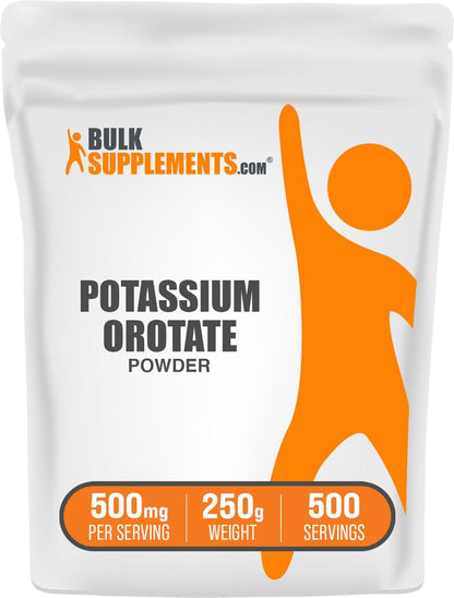 Potassium Orotate Powder – 500mg per Serving | Hydration Support | Gluten Free