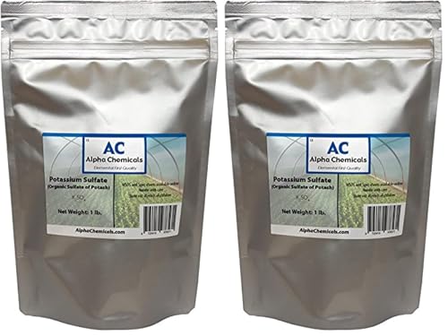 1 Pound Potassium Sulfate (Sulfate of Potash) – Pack of 2