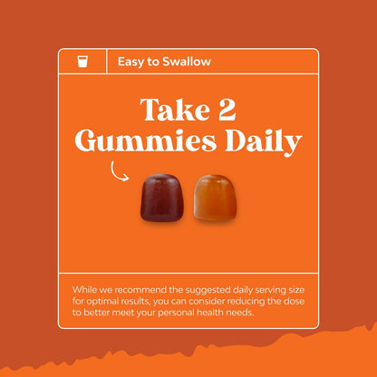 Potent Daily Multivitamin Gummies for Adults | Immune Support & Energy