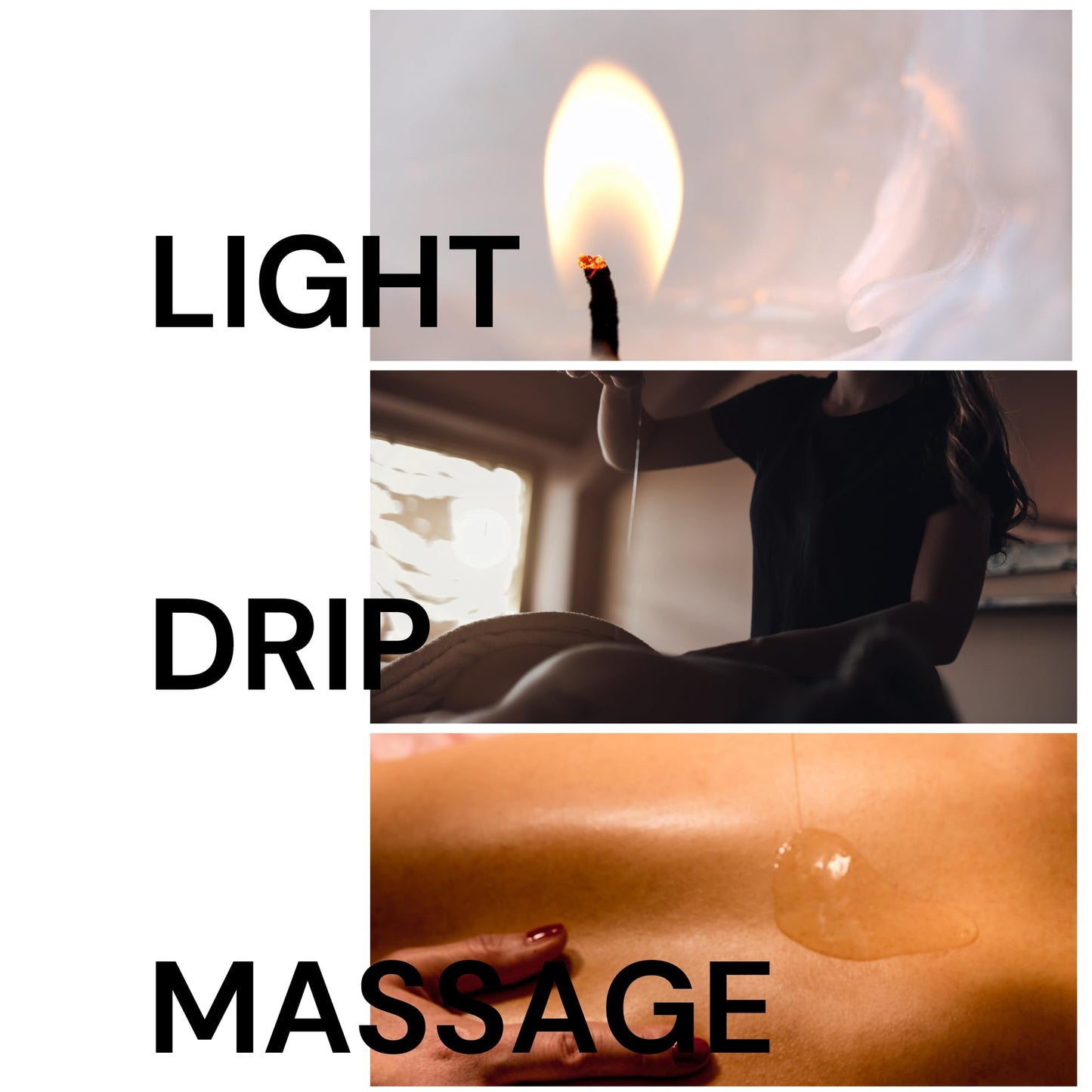 Pour Drip Massage Candle Pina Colada – Scented Soy Wax Massage & Aromatherapy