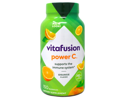 Power C Gummies for Adults (Family Bundle) | Vitafusion Orange Vitamin C