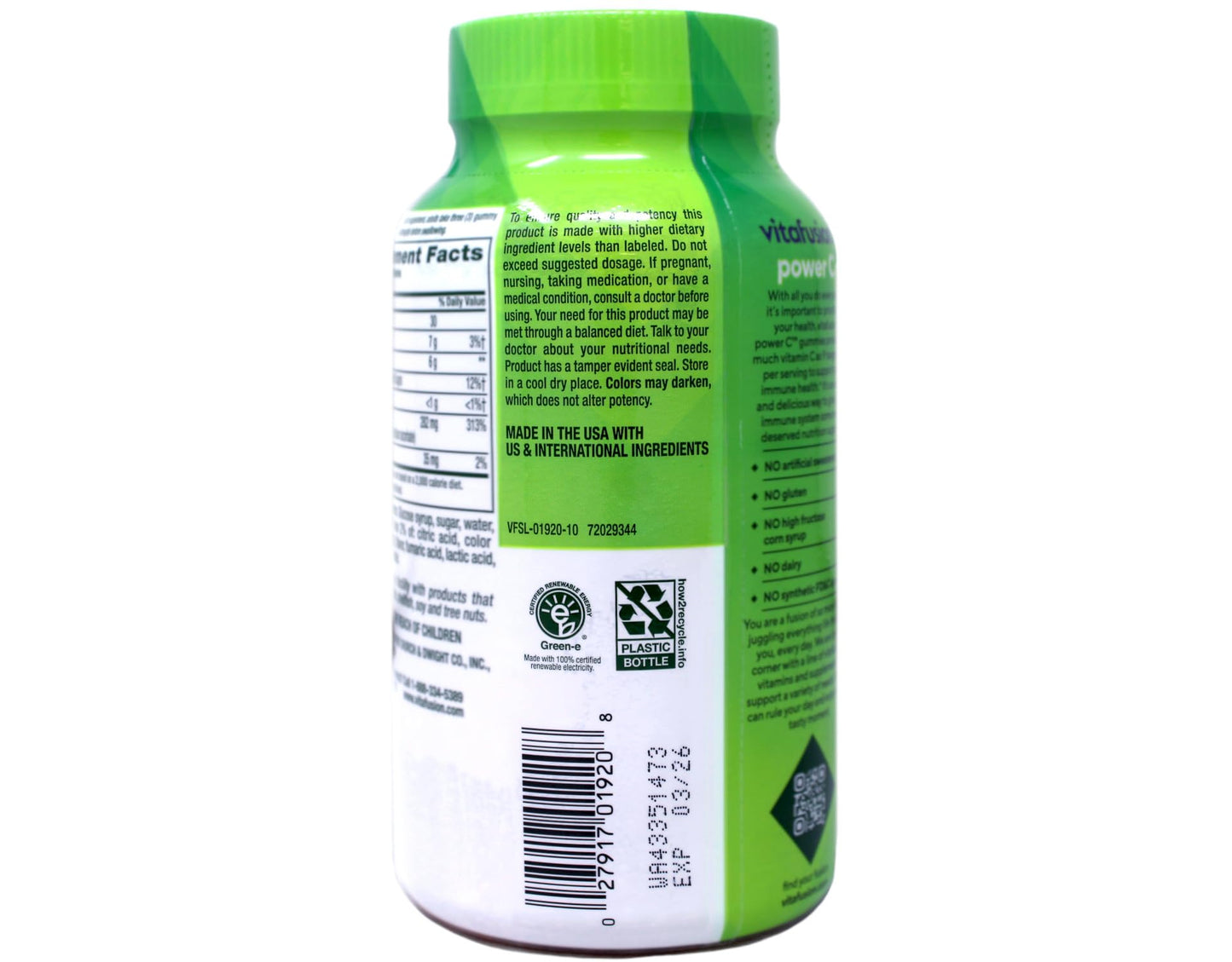 Power C Gummies for Adults (Family Bundle) | Vitafusion Orange Vitamin C