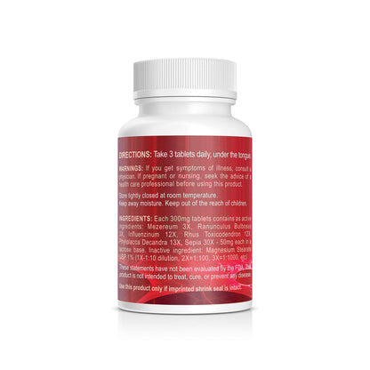 Power Immunity – Homeopathic Immune Booster, Maximum Strength, All Natural, Non-GMO, 100 Tablets