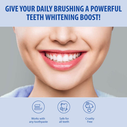 Power Swabs Bright Gel – Dentist Formulated Teeth Whitening Gel (0.17 Fl Oz)
