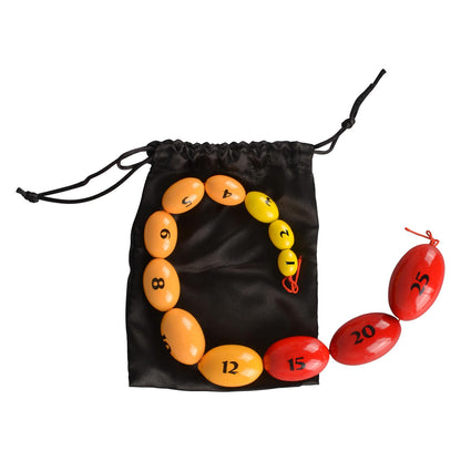 Wooden Prader Orchidometer - Testicular Volume Meter (Endocrinology)