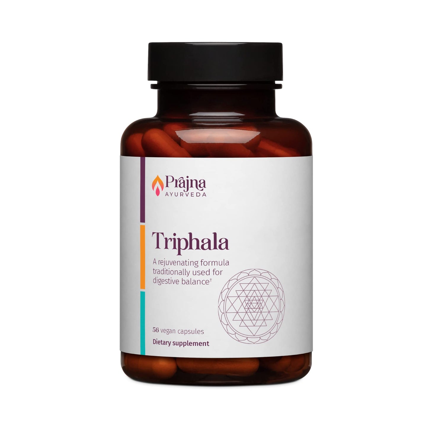 Dr. Chaudhary’s Prajna Triphala – Rejuvenating Ayurveda Digestive Formula with Amla, Haritaki & Bibhitaki (Vegan, Organic)