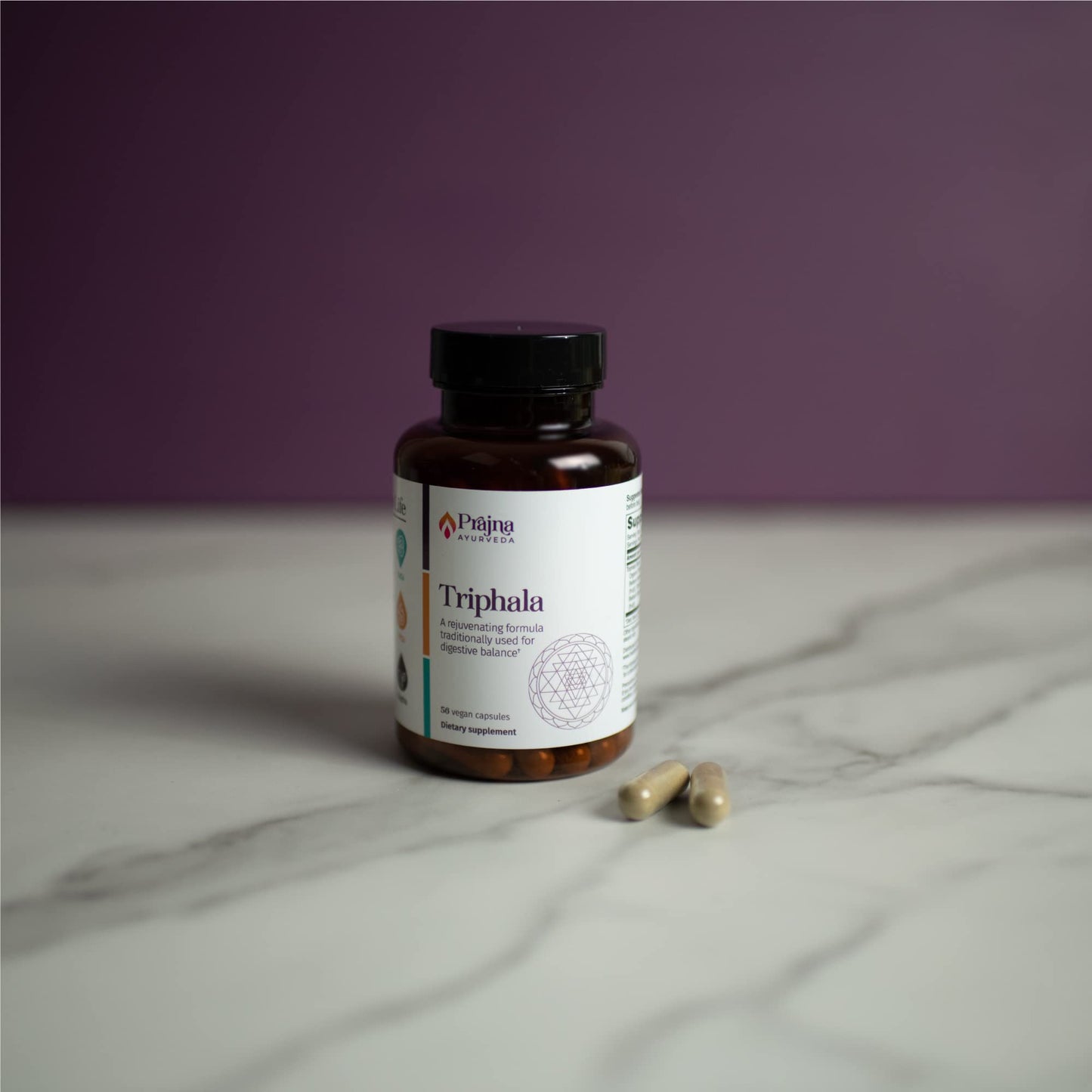 Dr. Chaudhary’s Prajna Triphala – Rejuvenating Ayurveda Digestive Formula with Amla, Haritaki & Bibhitaki (Vegan, Organic)