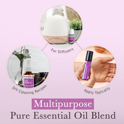 Pranarom Good Samaritan Purify & Protect Essential Oil Blend Kit (3pk) – 100% Pure, Organic (USDA & ECOCERT)