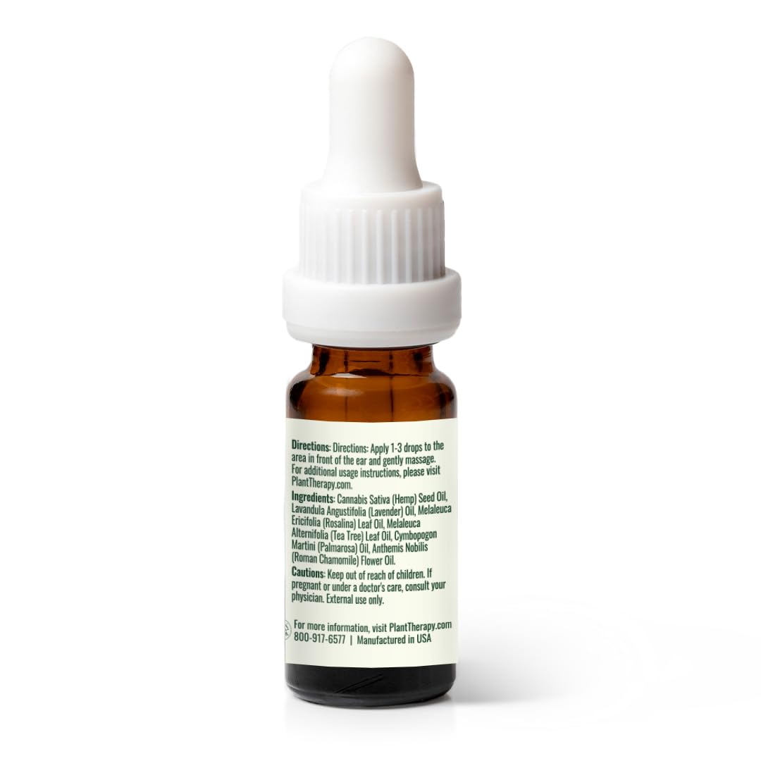 Plant Therapy KidSafe Ear Relief Ear Drops – Pre-Diluted 10 mL