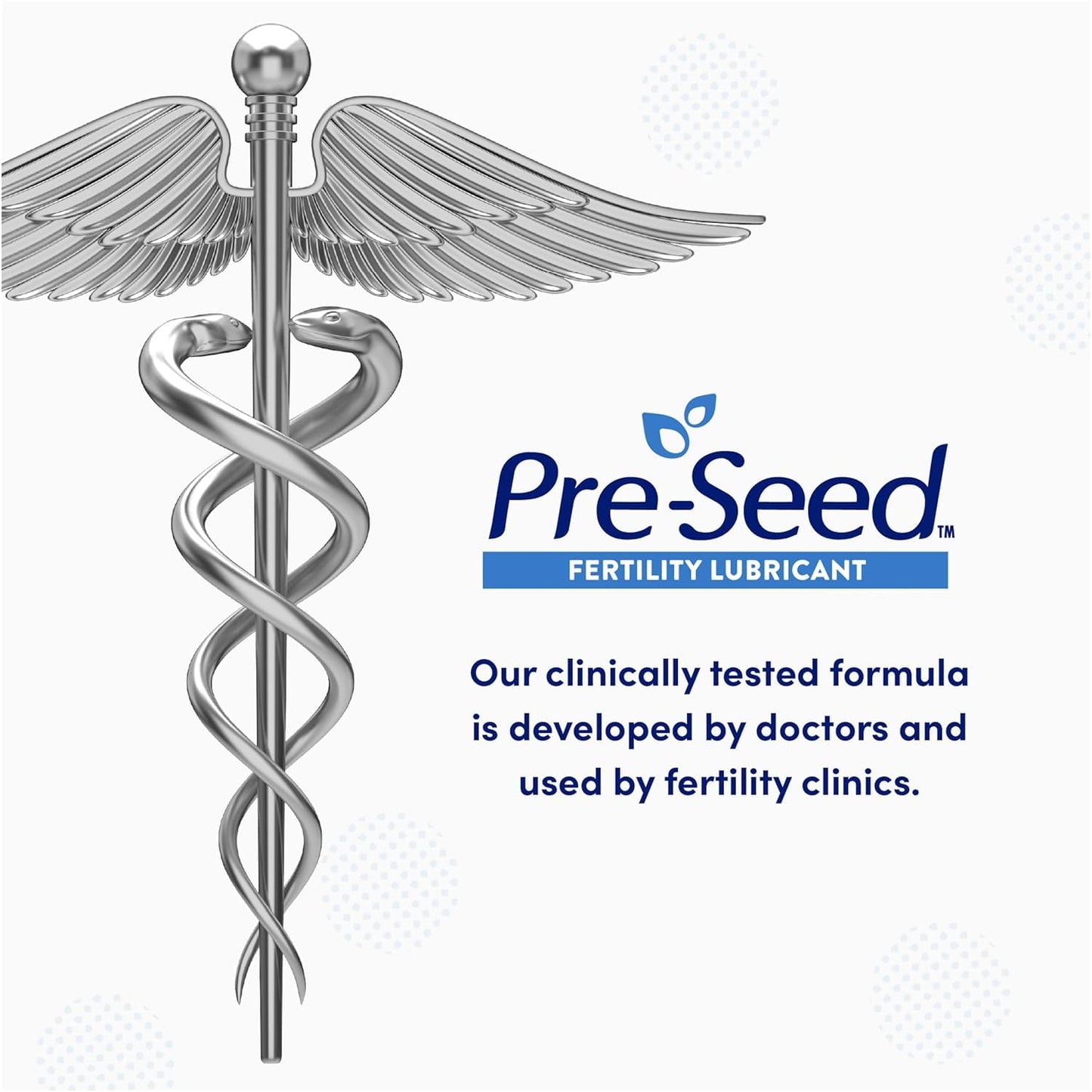Pre-Seed Lubricant Multi-use – 2 Pack (40g Tubes + 9 Applicators) | Sperm-Friendly, Doctor-Recommended