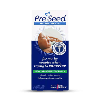 Pre-Seed Lubricant Multi-use – 2 Pack (40g Tubes + 9 Applicators) | Sperm-Friendly, Doctor-Recommended