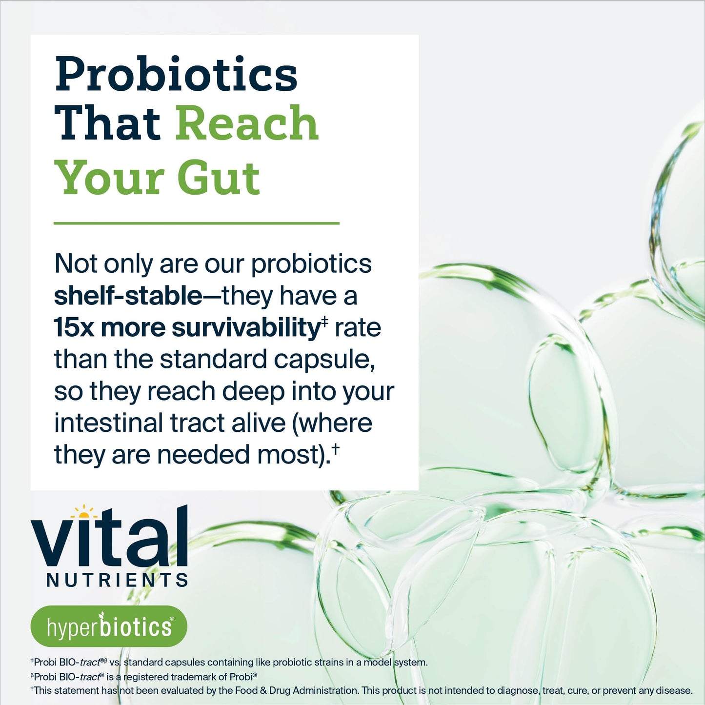 Hyperbiotics Vital Nutrients Prebiotic and Probiotic for Women and Men | 60 Billion CFU | Pre and Probiotics Supports Digestive Health, Constipation, Diarrhea, Gas & Bloating | 60 Vegan Capsules