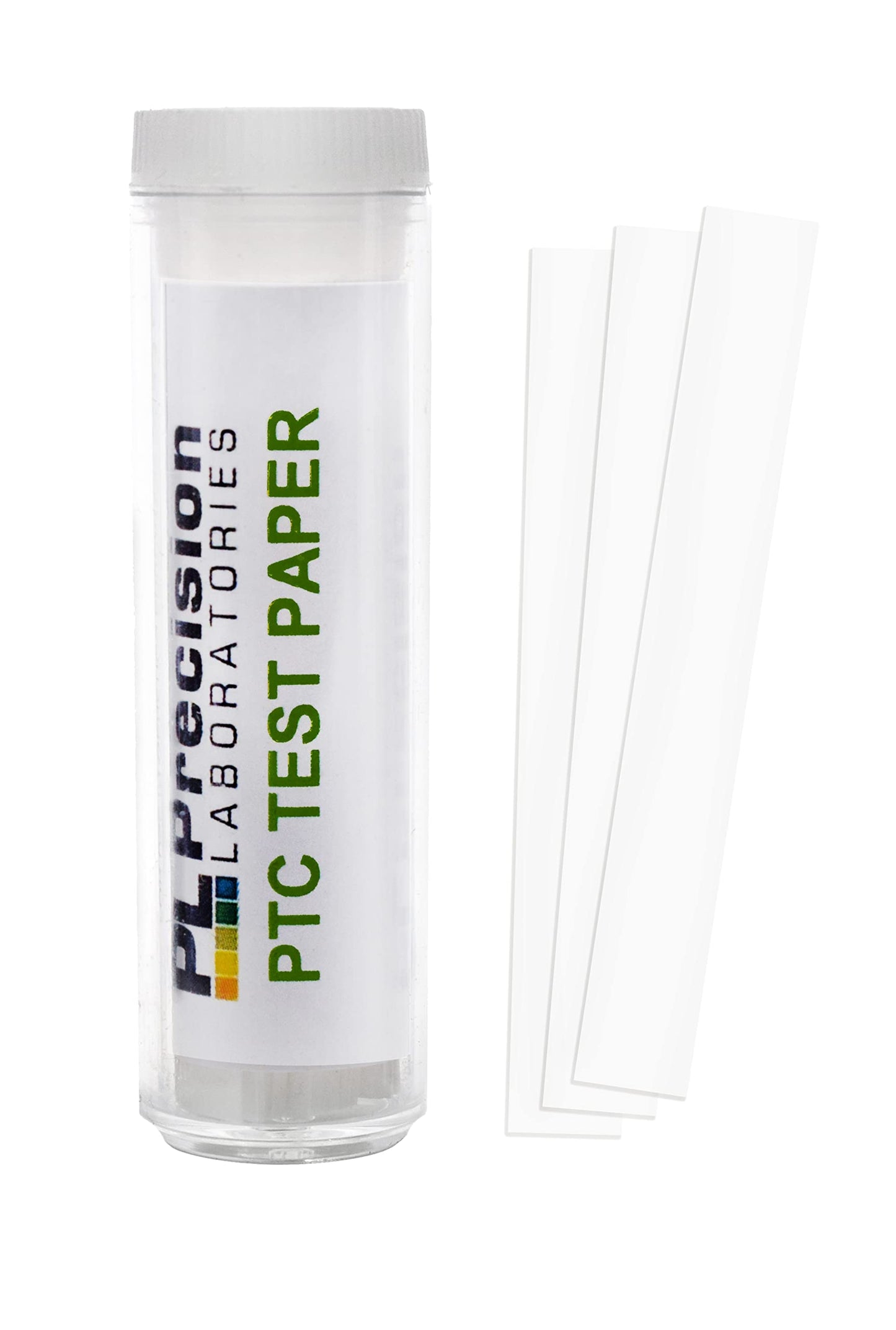 Precision Laboratories PTC Paper Strips for Super Taster Test – Vial of 100