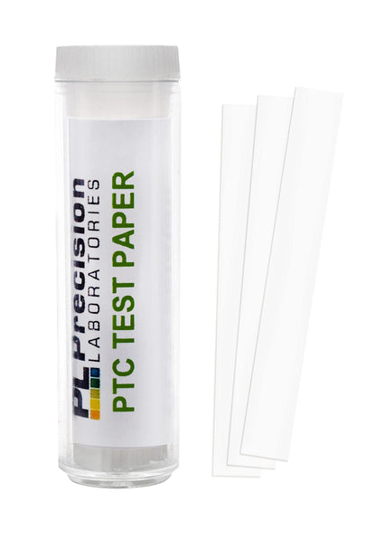 Precision Laboratories PTC Paper Strips for Super Taster Test – Vial of 100