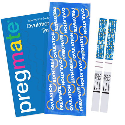 Pregmate 50 Ovulation Test Strips Predictor Kit (50 Count) - Ovulation Predictor Kit