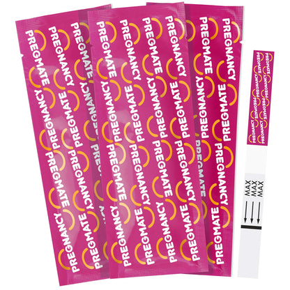 Pregmate 50 Pregnancy Test Strips – 50 Count, Quick & Accurate Home Test