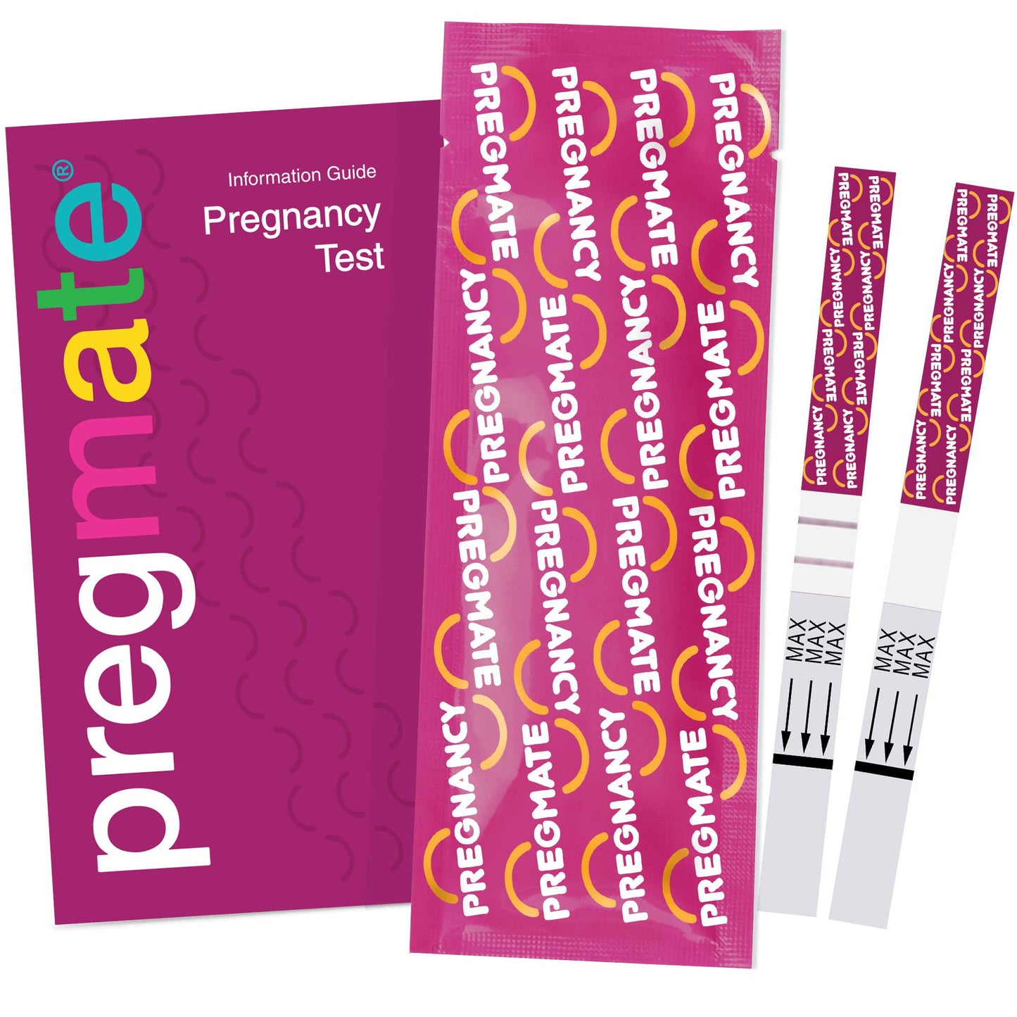 Pregmate 50 Pregnancy Test Strips – 50 Count, Quick & Accurate Home Test