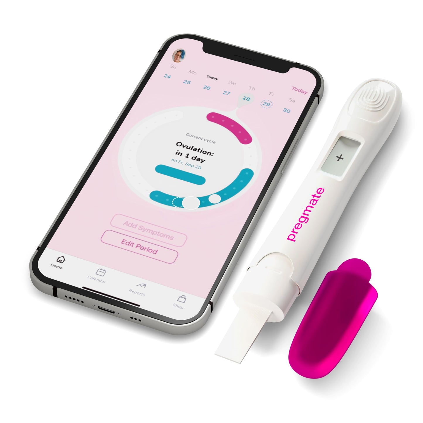 Pregmate Digital Pregnancy Tests (3 Count) - Early Result, 25 miu/ml
