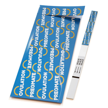 Pregmate Ovulation Test Strips (25 Count) – Accurate LH Surge Detection