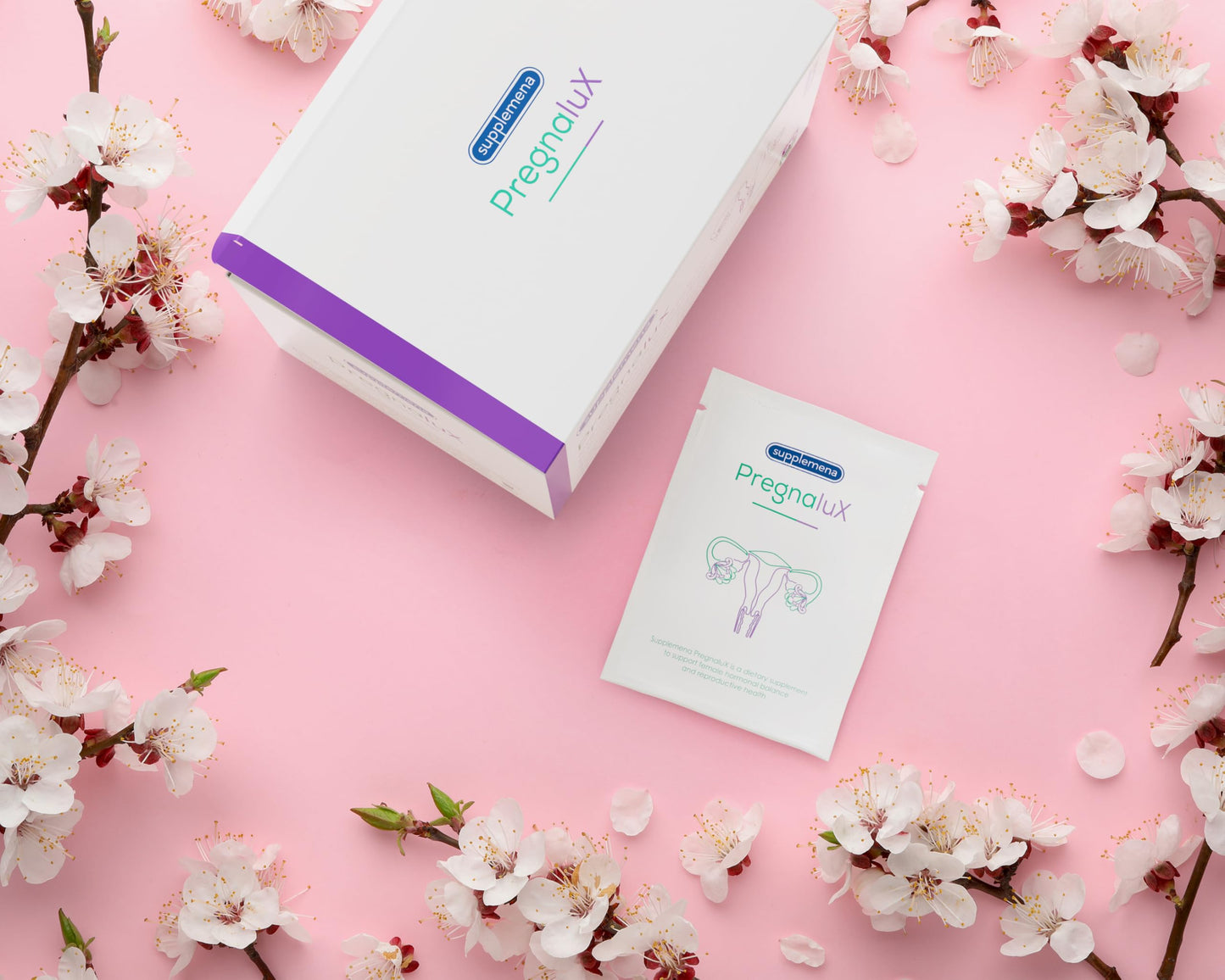 PregnaluX Fertility Support for Women | Myo-Inositol, Folic Acid, CoQ10 & Zinc | 1 Month Sachets | Made in Germany