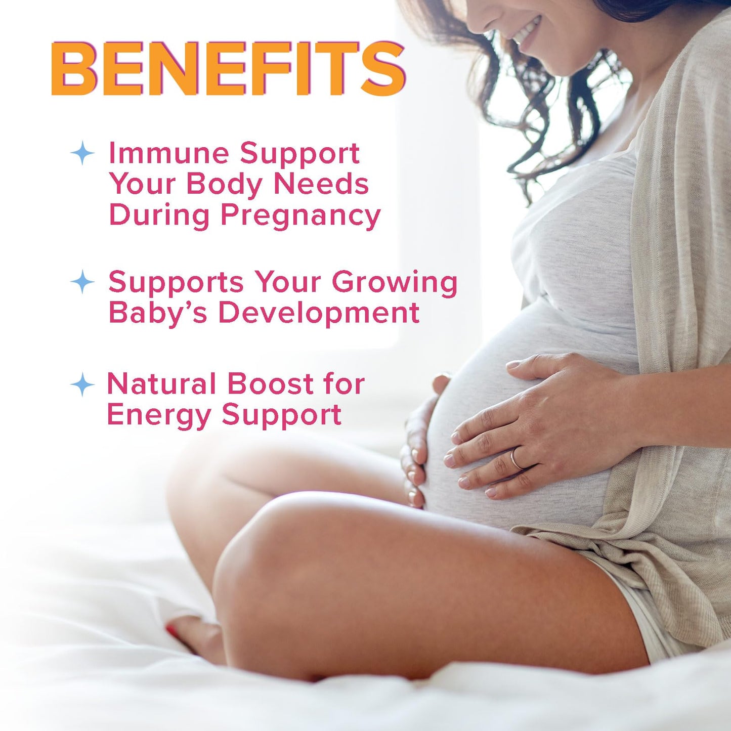 Folic Acid Gummies for Women 785mcg – Vegan Prenatal Vitamins (120 Gummies)