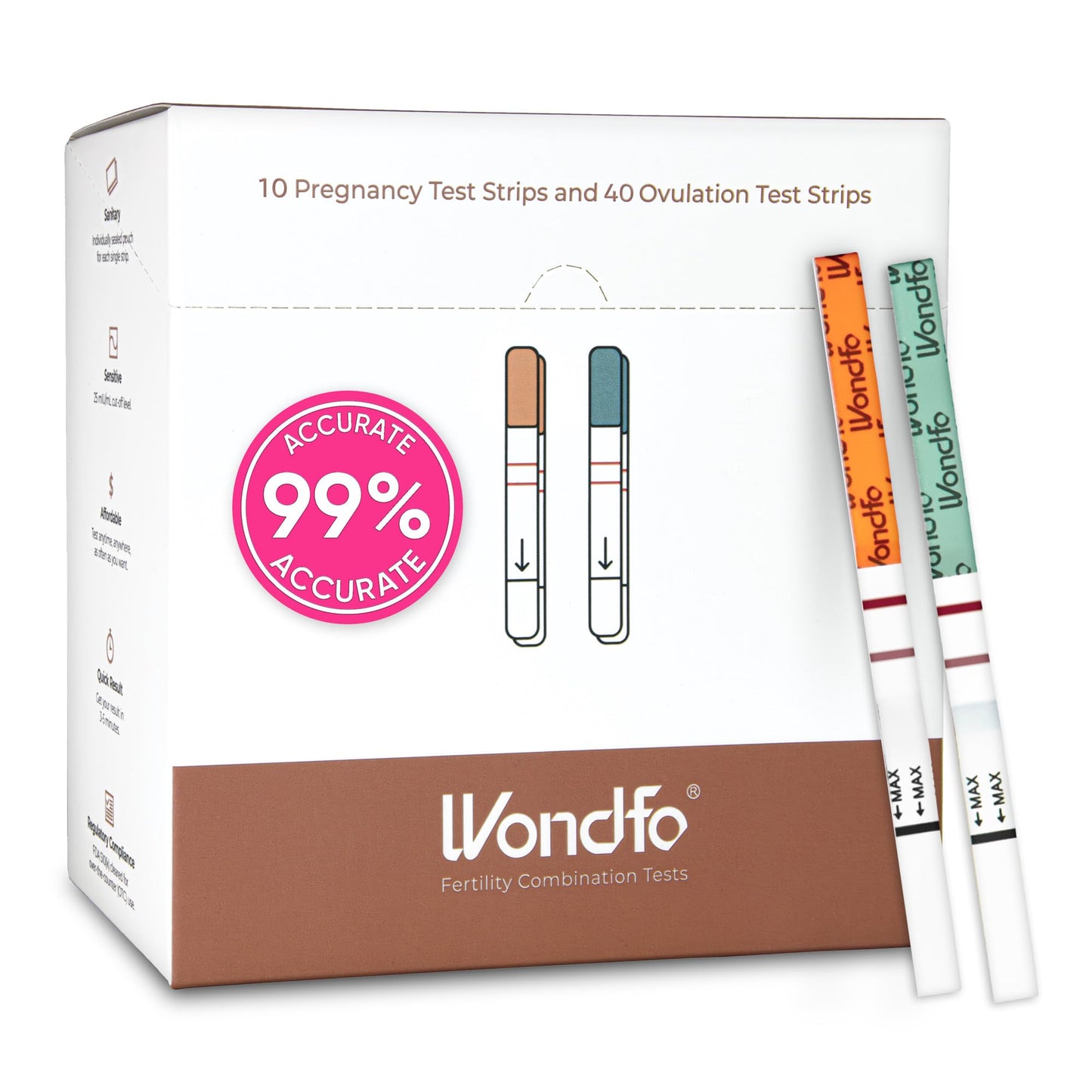 Pregnancy & Ovulation Test Strips Kit | Fertility Tracking & Family Planning