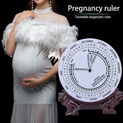 4 Pcs Pregnancy Wheel – Due Date Calculator for Moms, Doctors, Midwives, Nurses