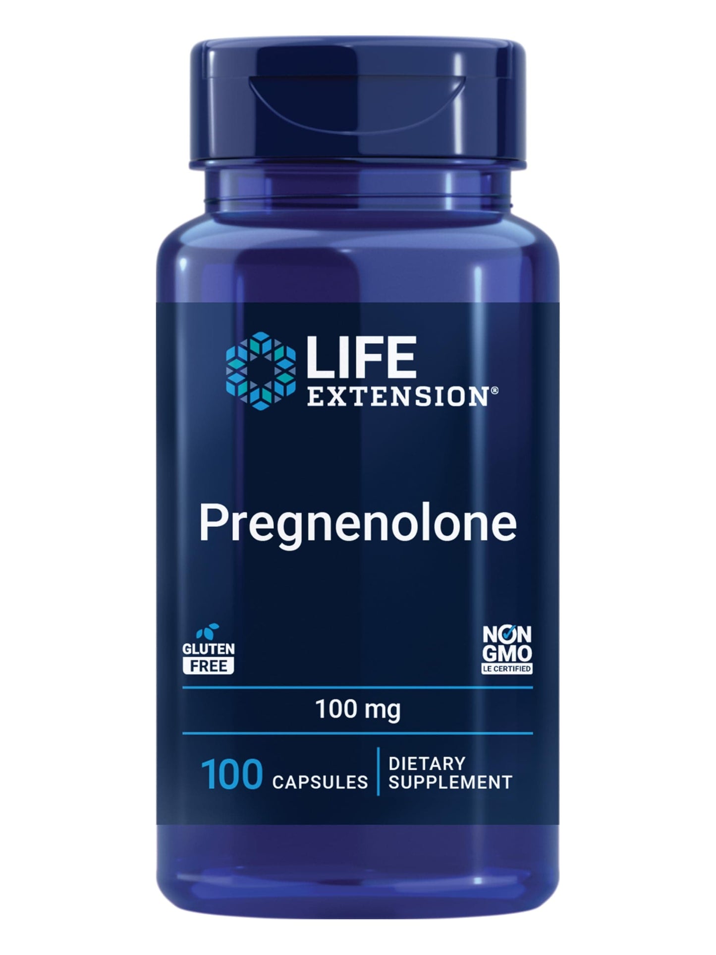 Life Extension Pregnenolone 100 mg - Hormone Balance & Cognitive Health
