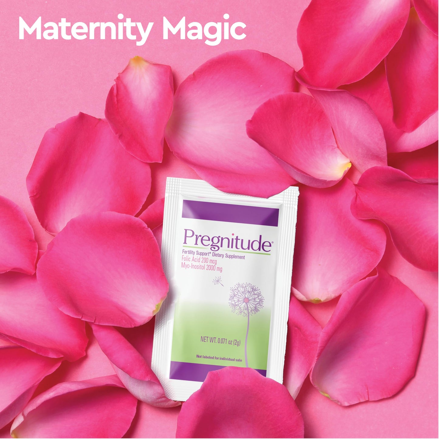Pregnitude Reproductive Fertility Support – Promote Regular Ovulation & Egg Quality – 60 Packets (30 Day Supply)