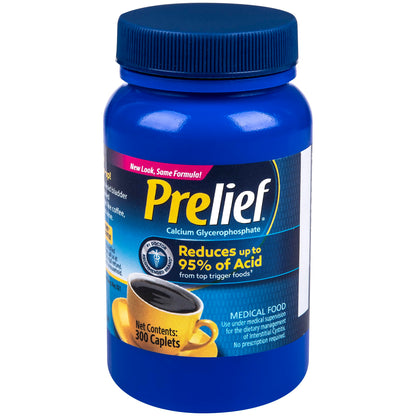 Prelief Acid Reducer Caplets Dietary Supplement, 300 Count | PRELIEF