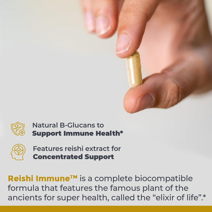 Premier Research Labs Reishi Immune Support Supplement- Reishi Mushroom Capsules, Organic Reishi Mushroom Extract for Women and Men, Contains Red Algae, Turmeric, Milk Thistle - 90 Pure Vegan Capsules