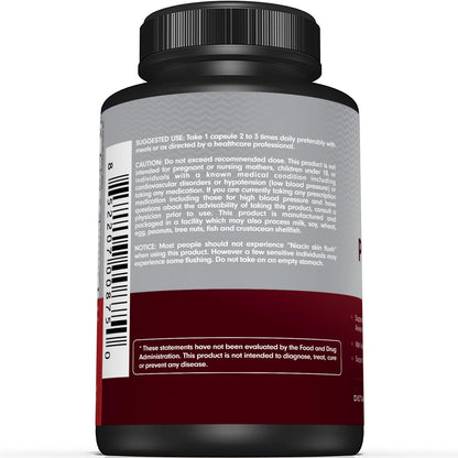 Premium Blood Pressure Support — Garlic, Hawthorn & Hibiscus (180 Capsules)