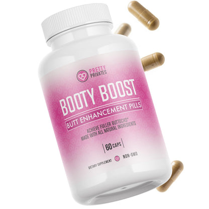 Premium Butt Enhancer Pills for Bigger Booty - Natural Glute Growth Supplement for Firmness, Muscle Building & Confidence Boost - Non-Invasive Solution, Aguaje Para Aumentar Gluteos y Caderas