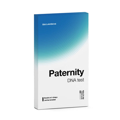 Premium DNA Paternity Home Test Kit – Results in 1-3 Business Days, Free Return Shipping | SecuriGene Labs