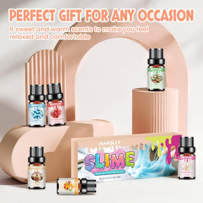 Premium Essential Oil Set | Fragrance Oils for Candle & Soap Making (6x10ml)