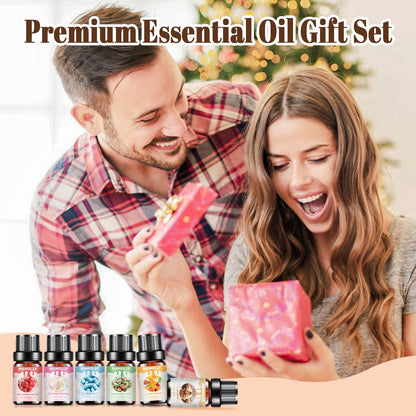 Premium Essential Oil Set | Fragrance Oils for Candle & Soap Making (6x10ml)