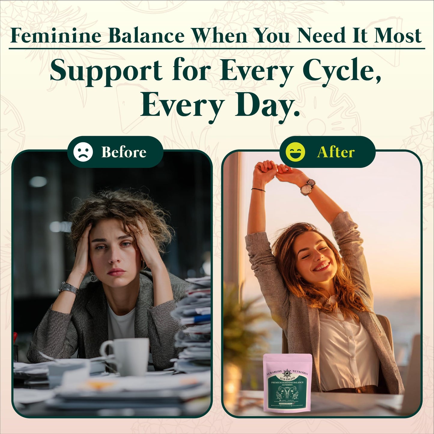 Premium Feminine Balance Gummies for Women – Pineapple PH Balance & Flora Health