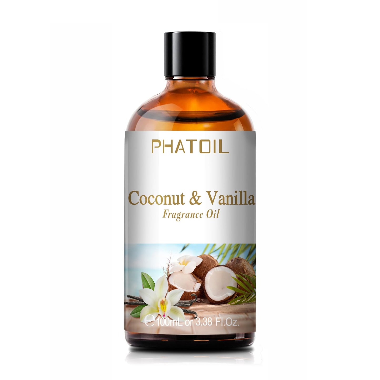 Coconut & Vanilla Fragrance Oil 100ML – PHATOIL Diffuser & DIY Soap/Candle Oil
