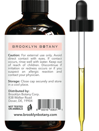 Brooklyn Botany Lemongrass Essential Oil - 4 oz | Pure & Natural, Premium Grade